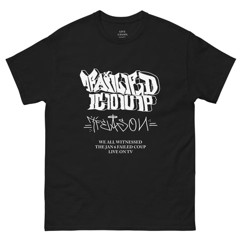 GADV X Bleek X Failed Coup Tee, Black